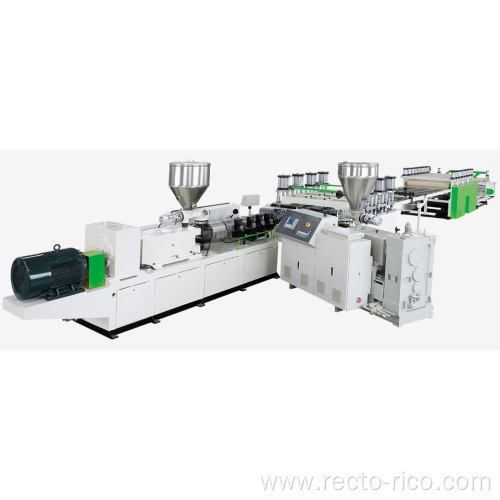 PVC WPC Core foaming board extrusion line